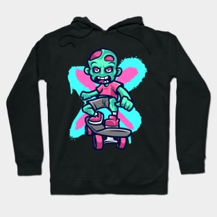 ZOMBIE SKATEBOARDING Hoodie